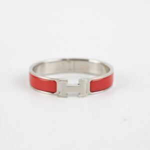 Hermes H Clic Bracelet Red Size PM | AlmaBagz
