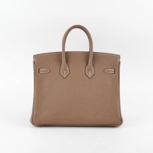 Hermes Birkin 25 Togo Etoupe Stamp D | AlmaBagz