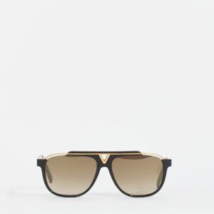 Louis Vuitton Black Acetate  Z0936W Mascot Sunglasses | AlmaBagz