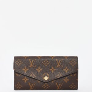 Louis Vuitton Monogram Canvas Sarah Wallet | AlmaBagz