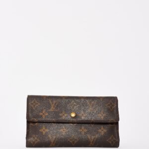 Louis Vuitton Monogram Canvas Sarah Wallet | AlmaBagz