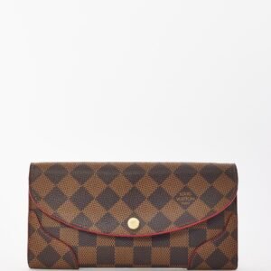 Louis Vuitton Damier Ebene Canvas Caissa Wallet | AlmaBagz
