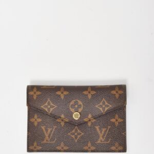 Louis Vuitton Monogram Canvas Envelope Card Case Wallet | AlmaBagz