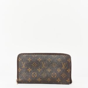 Louis Vuitton Monogram Canvas Zippy Organizer Wallet w/ Initials | AlmaBagz