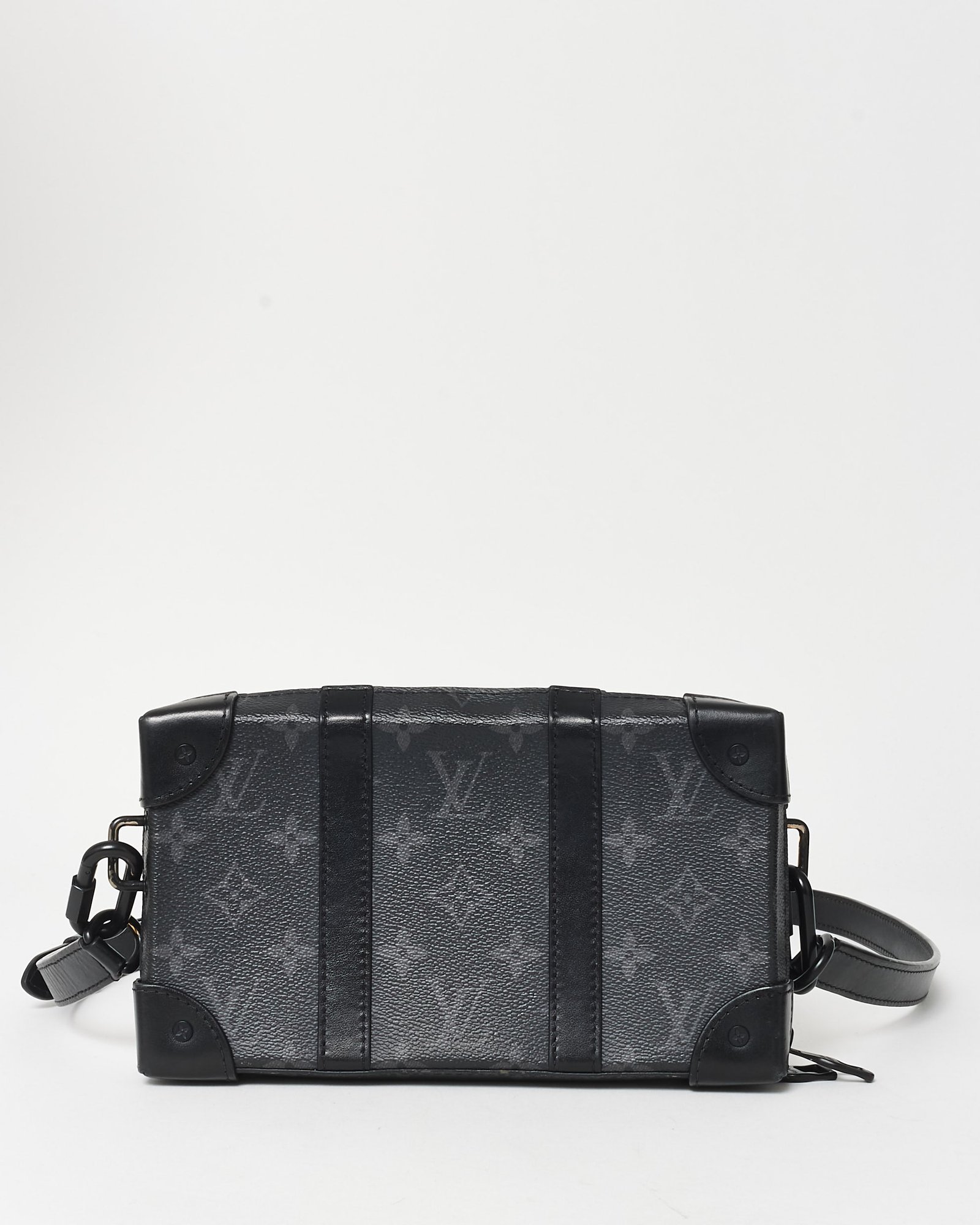 Louis Vuitton Black Monogram Eclipse Soft Trunk Wallet Bag | AlmaBagz