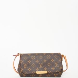Louis Vuitton Monogram Coated Canvas Favourite PM Crossbody Bag | AlmaBagz