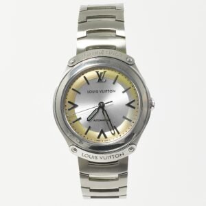 Louis Vuitton Fifty Five Stainless Stainless Steel Watch | AlmaBagz