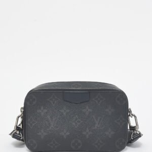 Louis Vuitton Monogram Eclipse Alpha Wearable Wallet Crossbody Bag | AlmaBagz