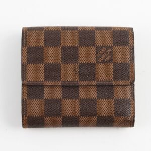 Louis Vuitton Bi-Fold Wallet Damier Ebene | AlmaBagz