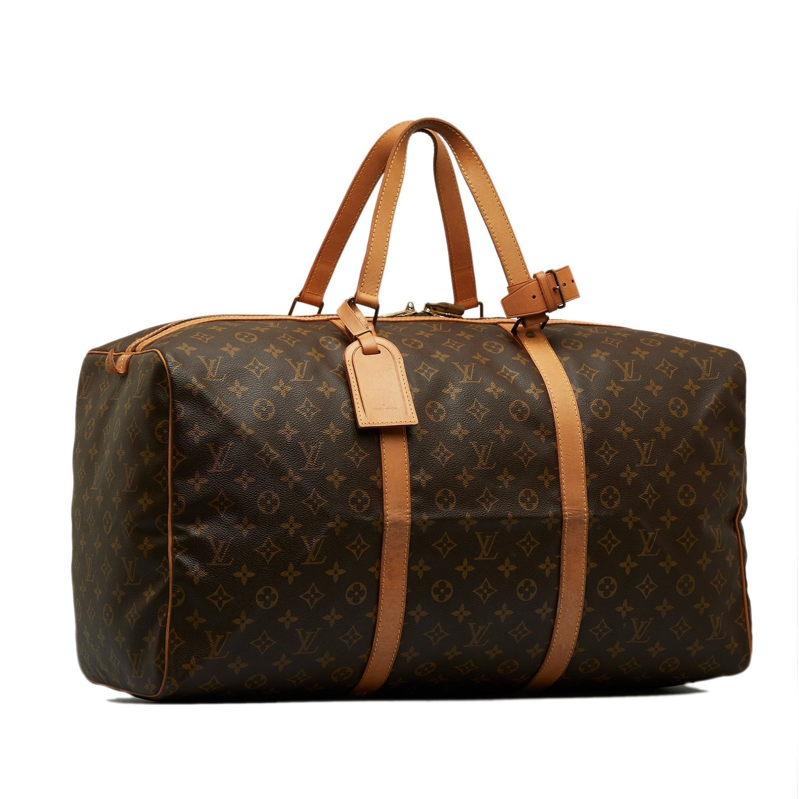 LOUIS VUITTON Monogram Sac Souple 55 Travel Bag | AlmaBagz