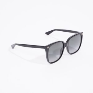 Gucci GG0022S Sunglasses Black Acetate 140 | AlmaBagz