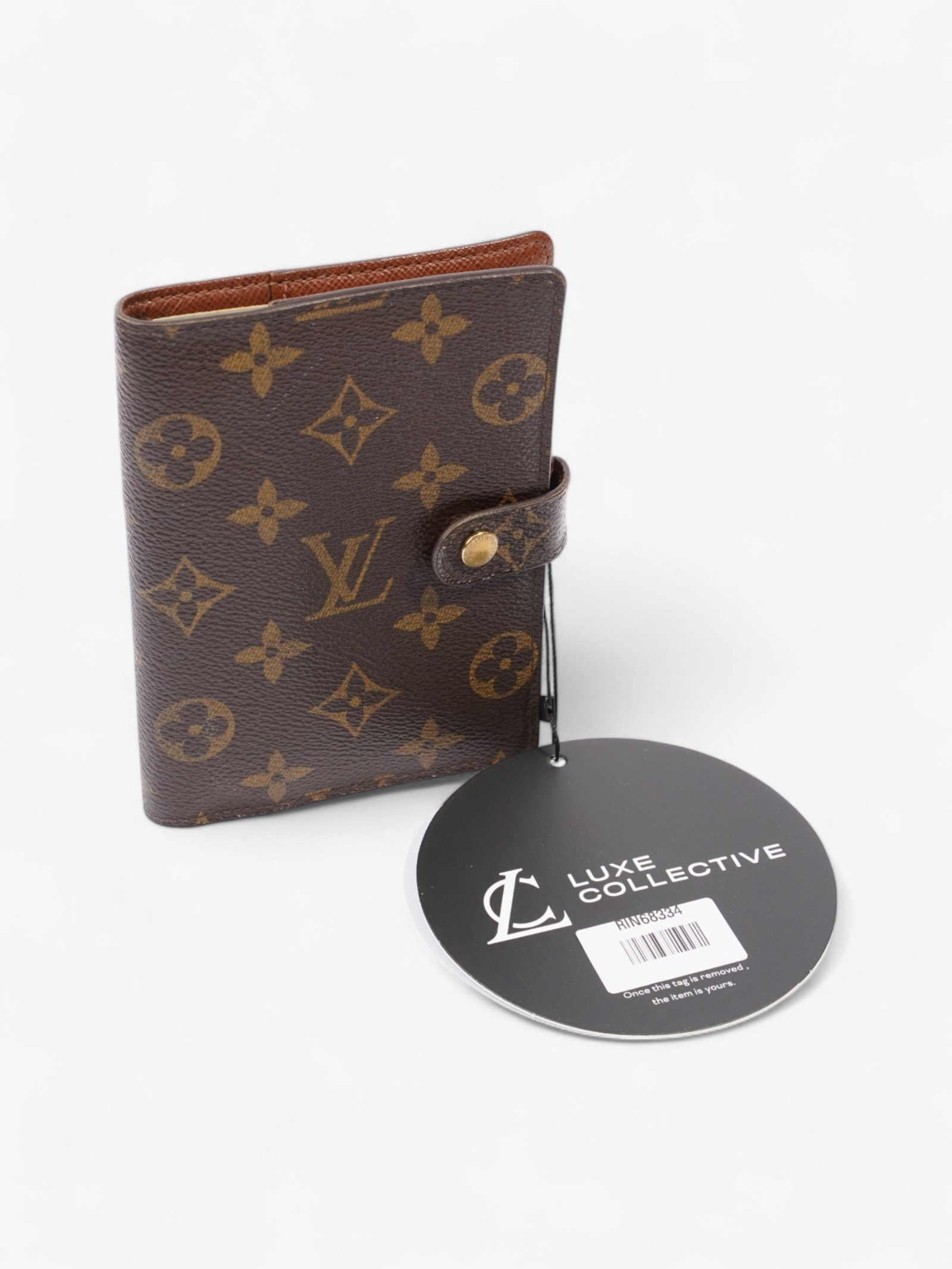 Louis Vuitton Small Ring Agenda Monogram Coated Canvas | AlmaBagz - Image 5