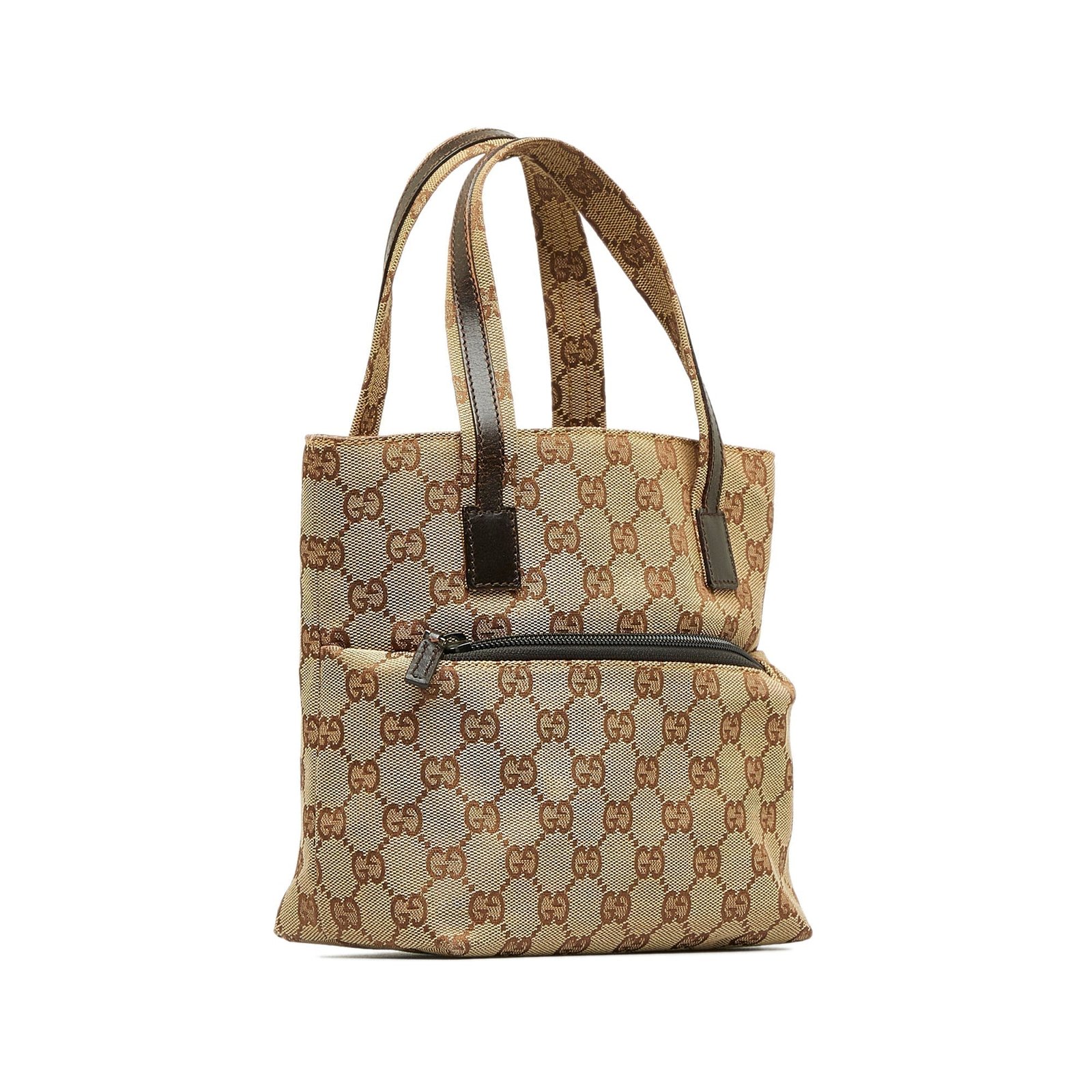 GUCCI GG Canvas Handbag | AlmaBagz