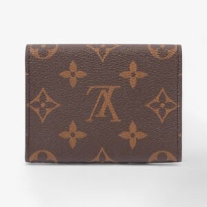 Louis Vuitton Enveloppe Carte De Visite Monogram Coated Canvas | AlmaBagz