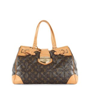 LOUIS VUITTON Brown/Beige Monogram Quilted Coated Canvas & Leather Etoile Shopper Bag | AlmaBagz