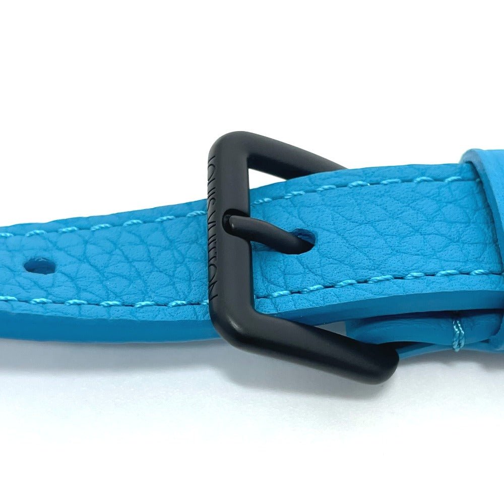 LOUIS VUITTON Shoulder Bag M55925 Monogram Ann Platt Leather blue Monogram Ann Platt Triangle Messenger mens Used | AlmaBagz - Image 8