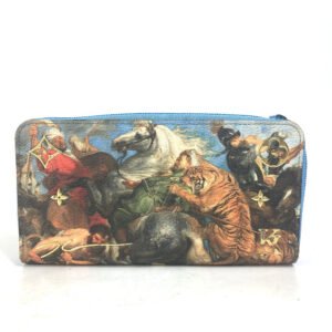 LOUIS VUITTON Long Wallet Purse M64603 leather blue Masters Collection Zippy wallet RUBENS Women Used | AlmaBagz