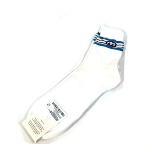 GUCCI socks cotton White x blue GG mens L/26�`28 Used | AlmaBagz