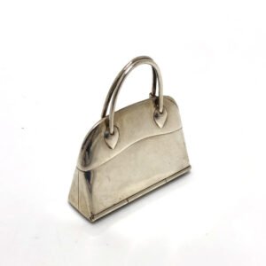 HERMES Pill case SV925 Silver Bored unisex(Unisex) Used | AlmaBagz