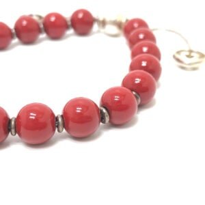 GUCCI bracelet 286673 Wood Red Interlocking G unisex(Unisex) Used | AlmaBagz