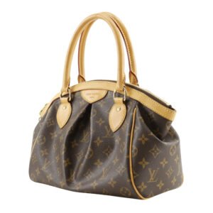 LOUIS VUITTON Handbag M40143 Monogram canvas Brown Tivoli PM Women Used | AlmaBagz