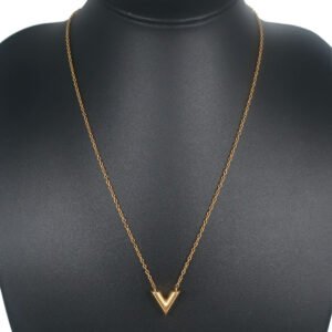 LOUIS VUITTON Necklace M61083 Plated Gold gold Essential V | AlmaBagz