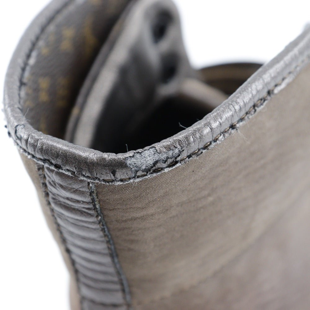 LOUIS VUITTON sneakers leather Brown High cut Blair line 37 | AlmaBagz - Image 7