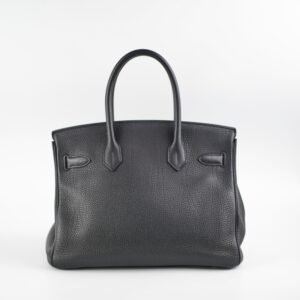 Hermes Birkin 30 Togo Noir - T Stamp 2015 | AlmaBagz