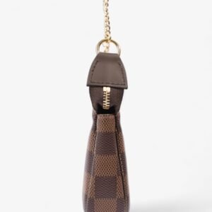 Louis Vuitton Mini Pochette Accessoires Damier Ebene Coated Canvas | AlmaBagz