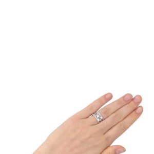 GUCCI Icon Ring White Gold Diamonds | AlmaBagz