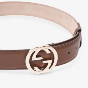 Gucci Blondie Belt Brown Leather 80cm / 32" | AlmaBagz