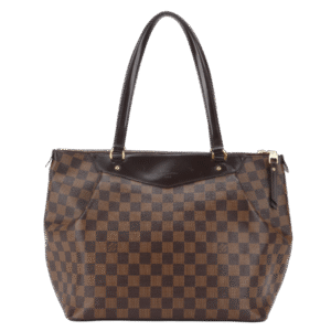 LOUIS VUITTON N41103 WESTMINSTER GM DAMIER EBENE COATED CANVAS GOLD HARDWARE WITH DUST COVER | AlmaBagz