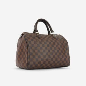 Louis Vuitton Louis Vuitton - Speedy 30 - Damier Ebene GHW - 2015 - | AlmaBagz