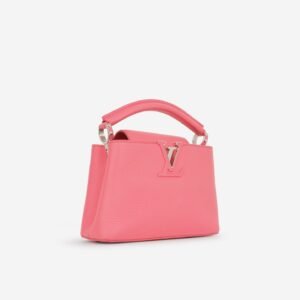 Louis Vuitton Louis Vuitton - Mini Capucines Bag - Dragonfruit Taurillon Leather SHW - | AlmaBagz