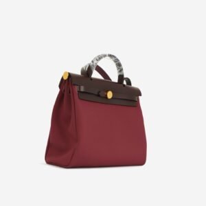 Hermes - Herbag 31 - Rubis / Rouge Sellier Hunter GHW - 2024 - Brand New | AlmaBagz