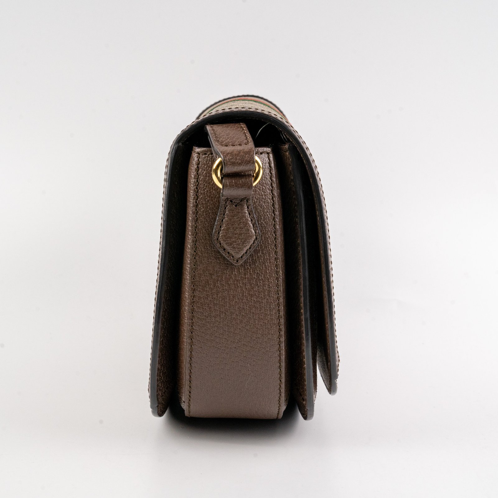 ITEM 17 - Gucci Ophidia Saddle Flap Monogram | AlmaBagz