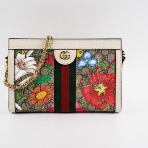 Gucci Ophidia Floral GG Crossbody Bag | AlmaBagz
