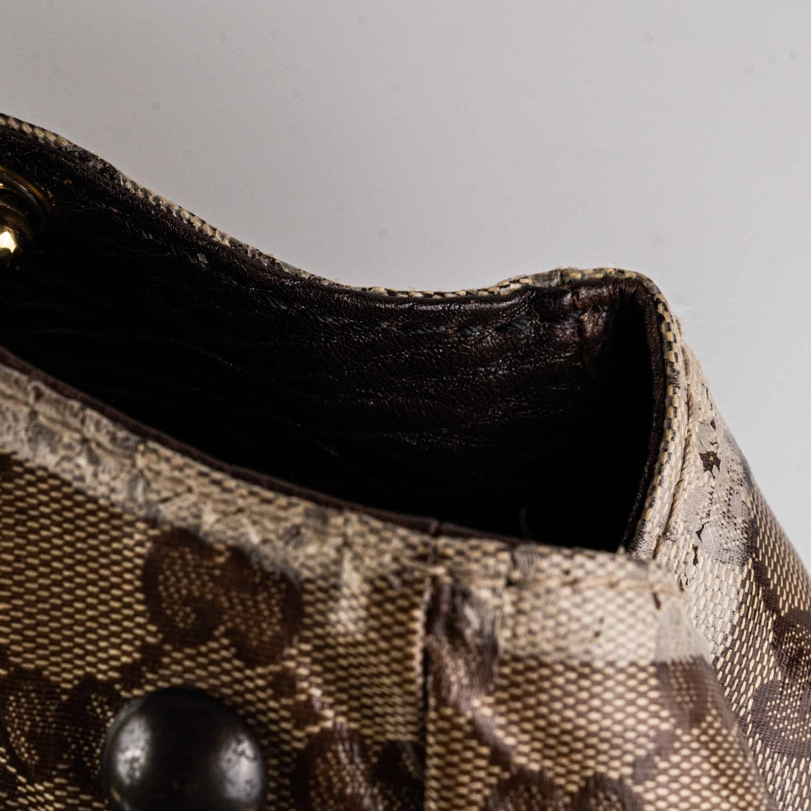 Gucci Babouska Heart Monogram Shoulder Bag | AlmaBagz