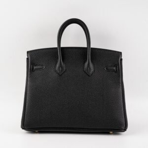 Hermes Birkin 25 Noir U stamp | AlmaBagz