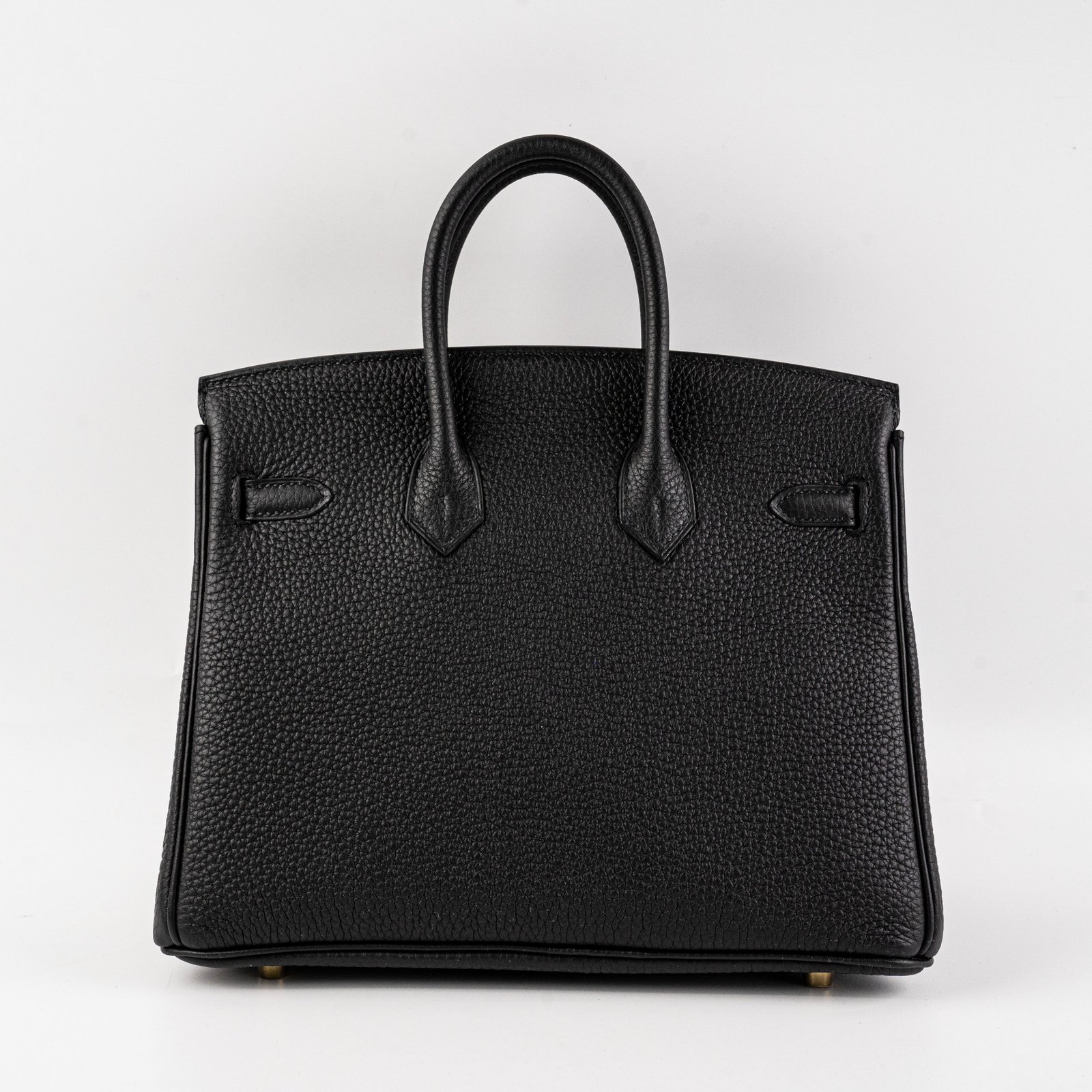 Hermes Birkin 25 Noir U stamp | AlmaBagz