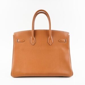 Hermes Birkin 35 Gold Stamp K Square (2007) | AlmaBagz