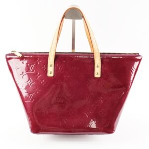 Louis Vuitton Burgundy Patent PM Tote Bag | AlmaBagz