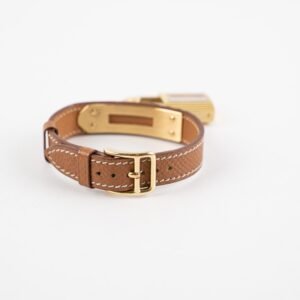 Hermes Kelly Gold Lock Watch | AlmaBagz