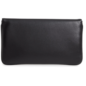 Gucci Rajah Leather Clutch in Black | AlmaBagz