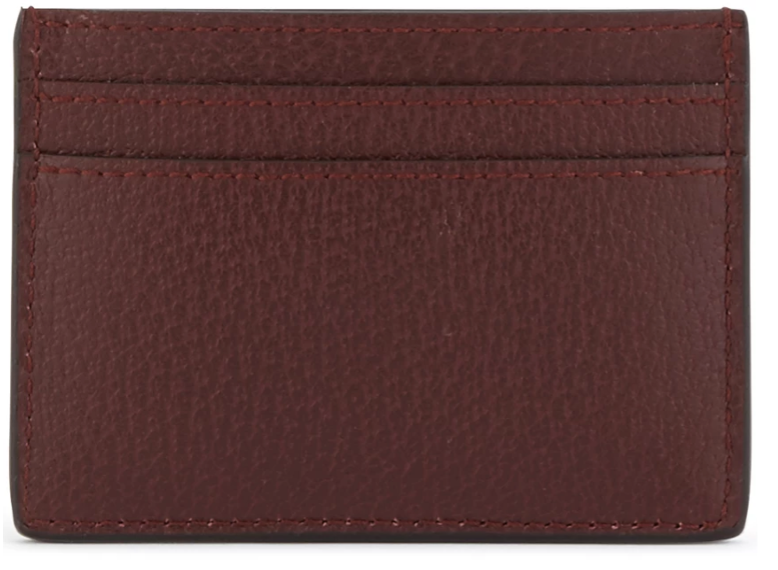 Gucci Ophidia GG Leather Cardholder in Burgundy | AlmaBagz