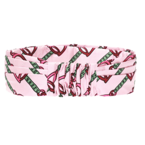 Gucci Silk Horse-bit Headband in Pink | AlmaBagz