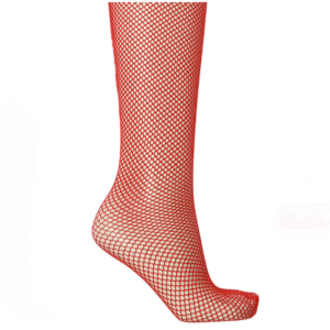 Gucci Nettina Fishnet Tights in Washed Rose Red | AlmaBagz