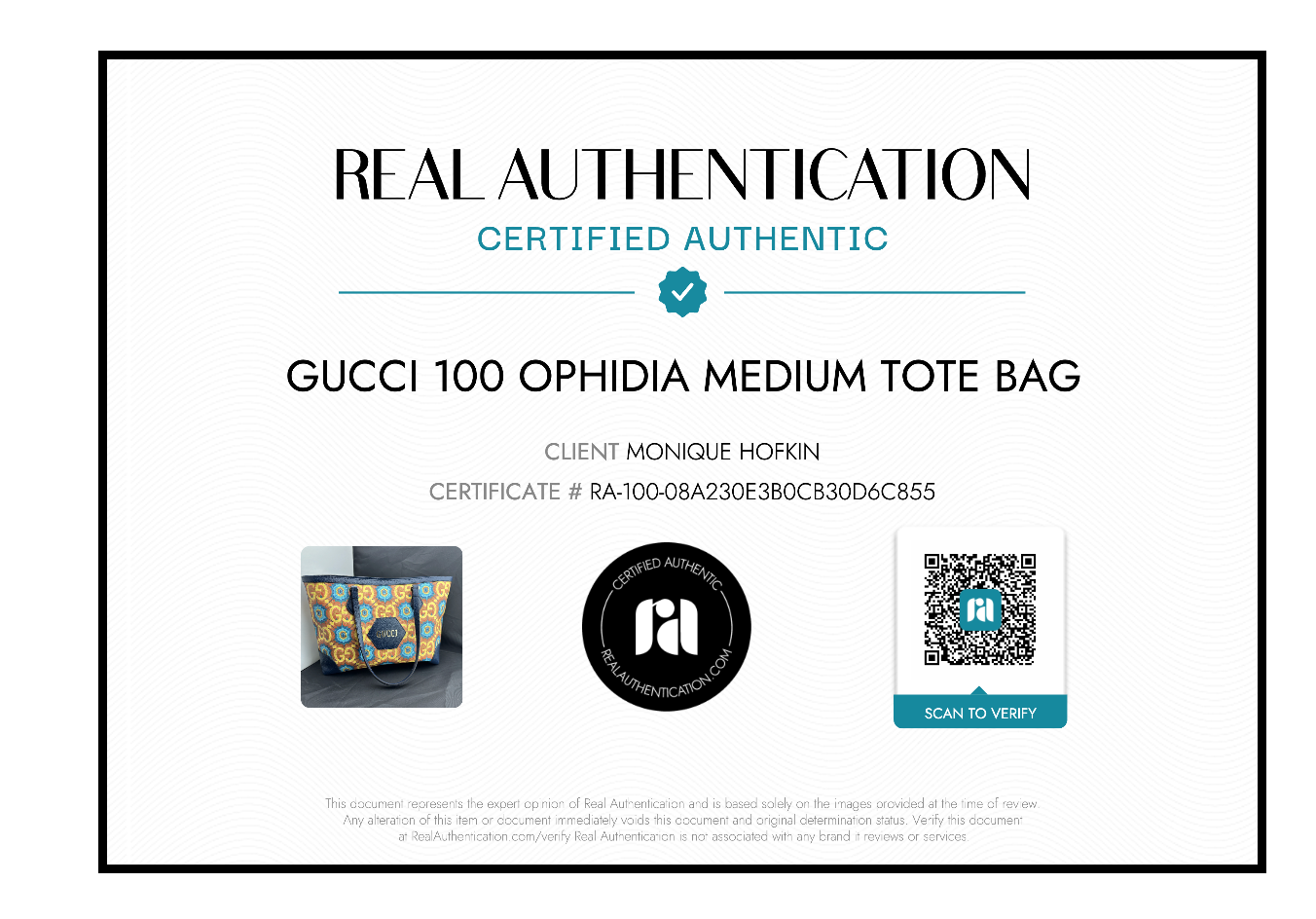 Gucci 100 Ophidia Medium Tote Bag | AlmaBagz - Image 23