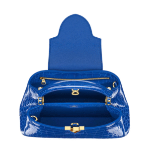 Louis Vuitton Capucines BB Crocodilien Brillant Ocean Blue | AlmaBagz