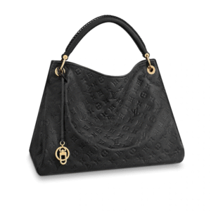 Louis Vuitton artsy mm monogram empreinte leather black | AlmaBagz